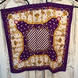 Pap’ell 100% Silk Scarf Square Lovely Colors Classic Design